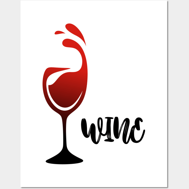 Wine Wall Art by Whatastory